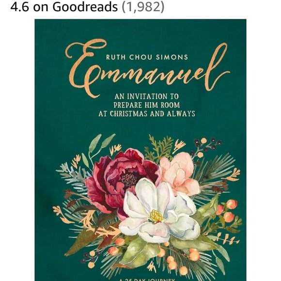 NEW hardcover Emmanual by Ruth Chou simons - Picture 1 of 1